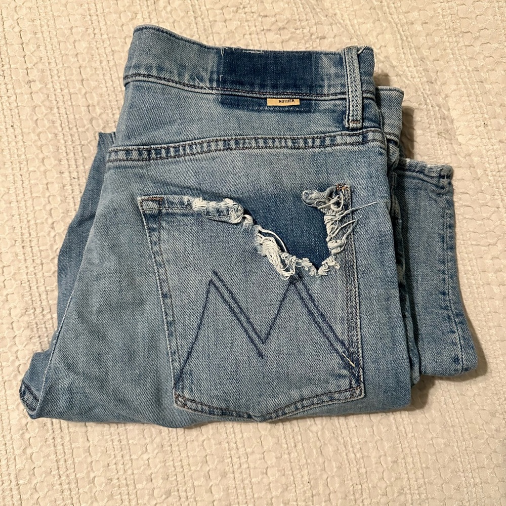 Mother Distressed Jeans